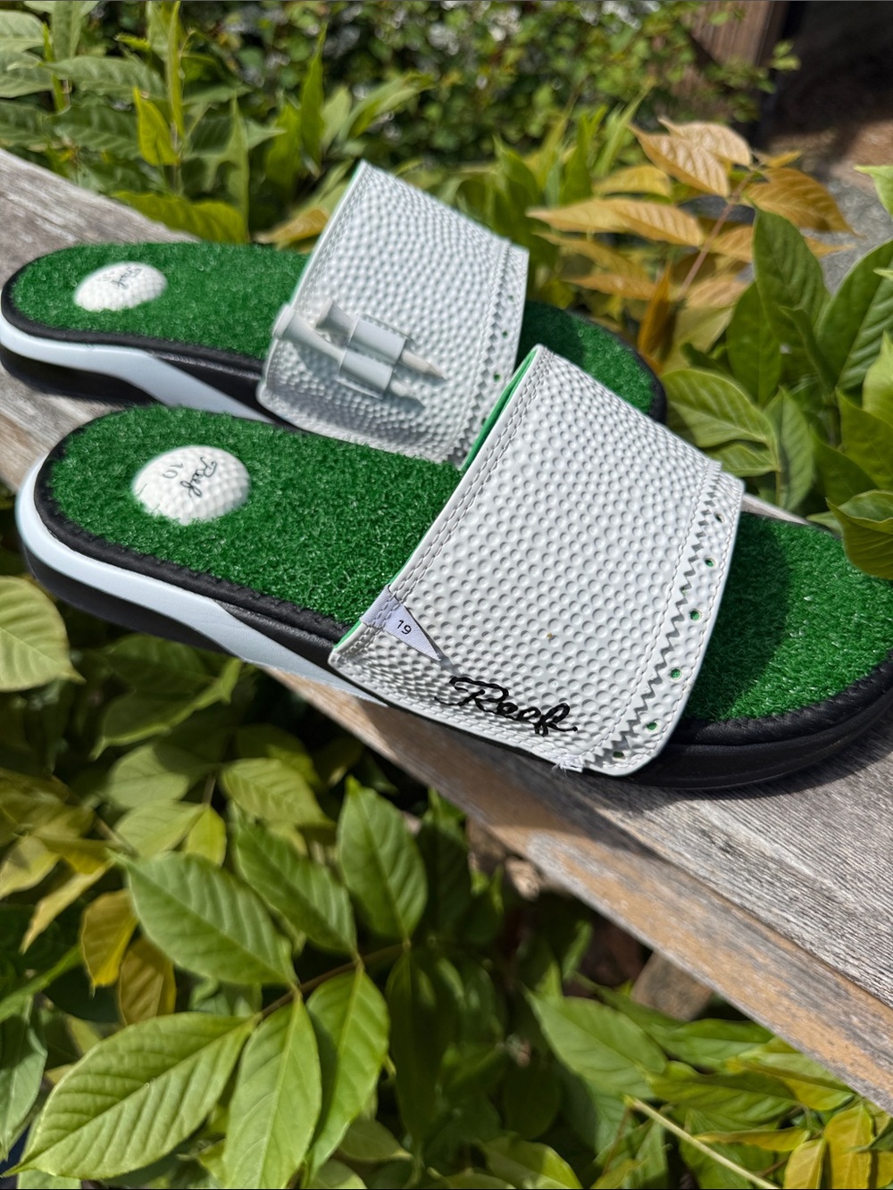 REEF Men's Mulligan Lined Golf Sandals #333358725